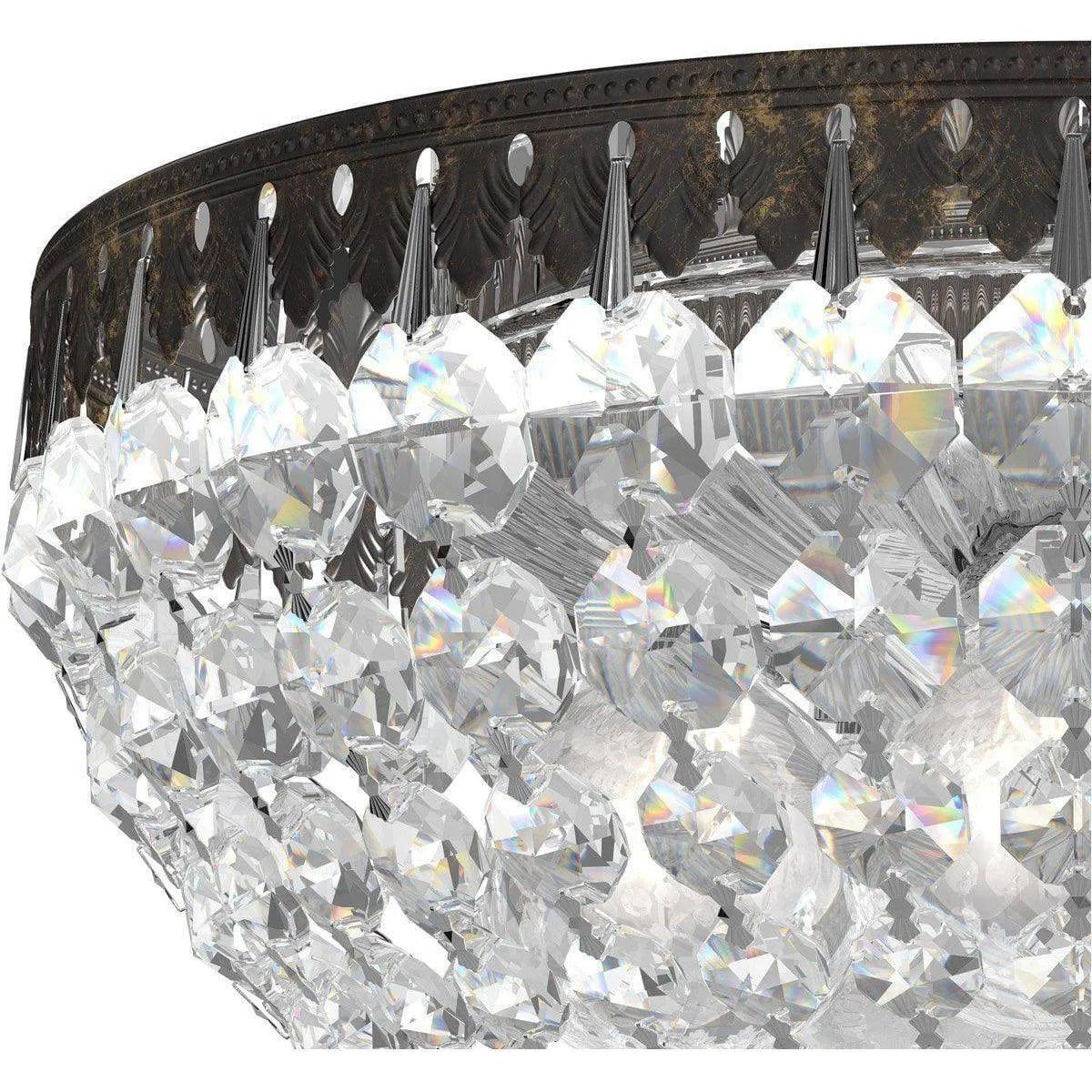 Schonbek 1870 - Petit Crystal Semi Flush - 1562-76S - Canada Light Shop