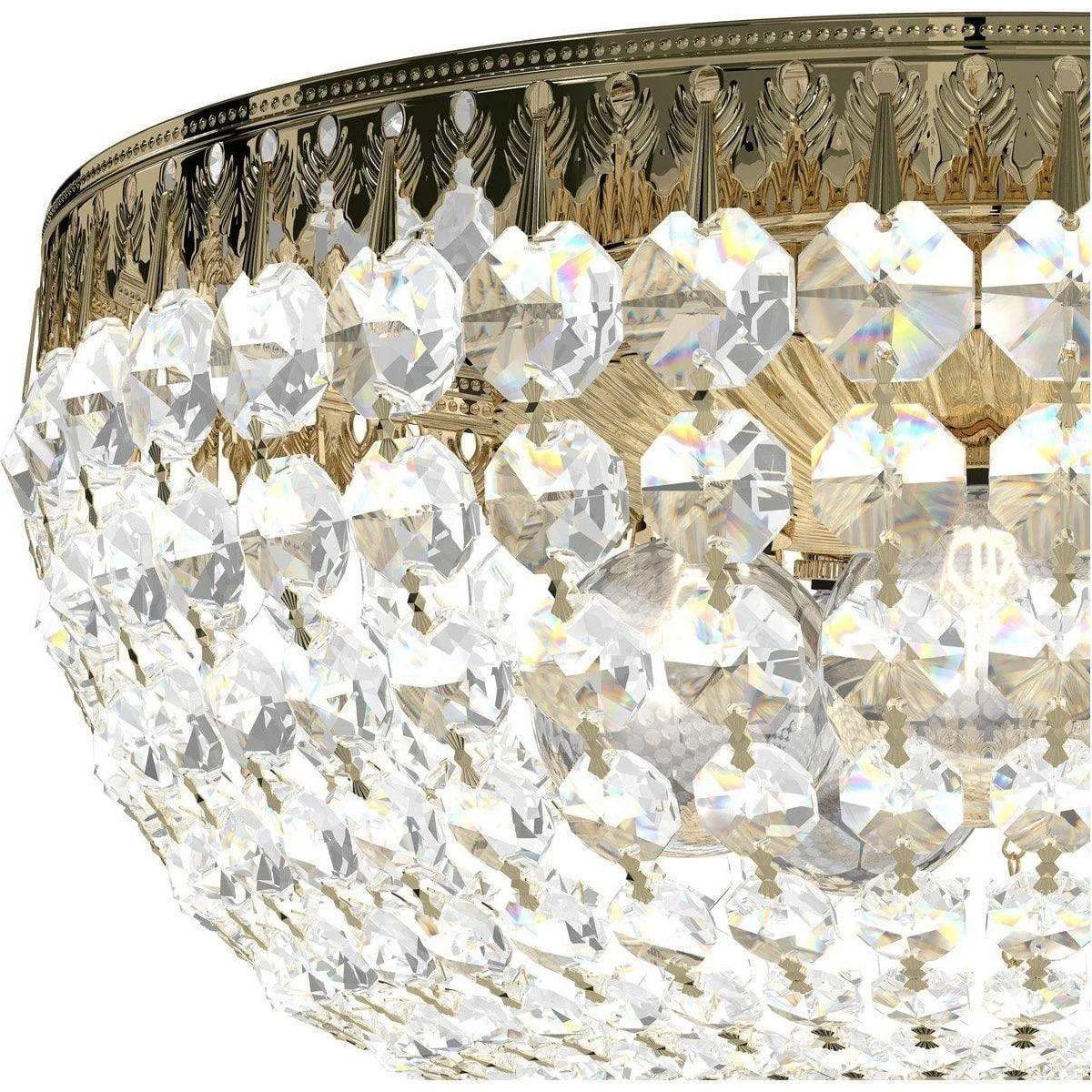 Schonbek 1870 - Petit Crystal Semi Flush - 1564-211S - Canada Light Shop