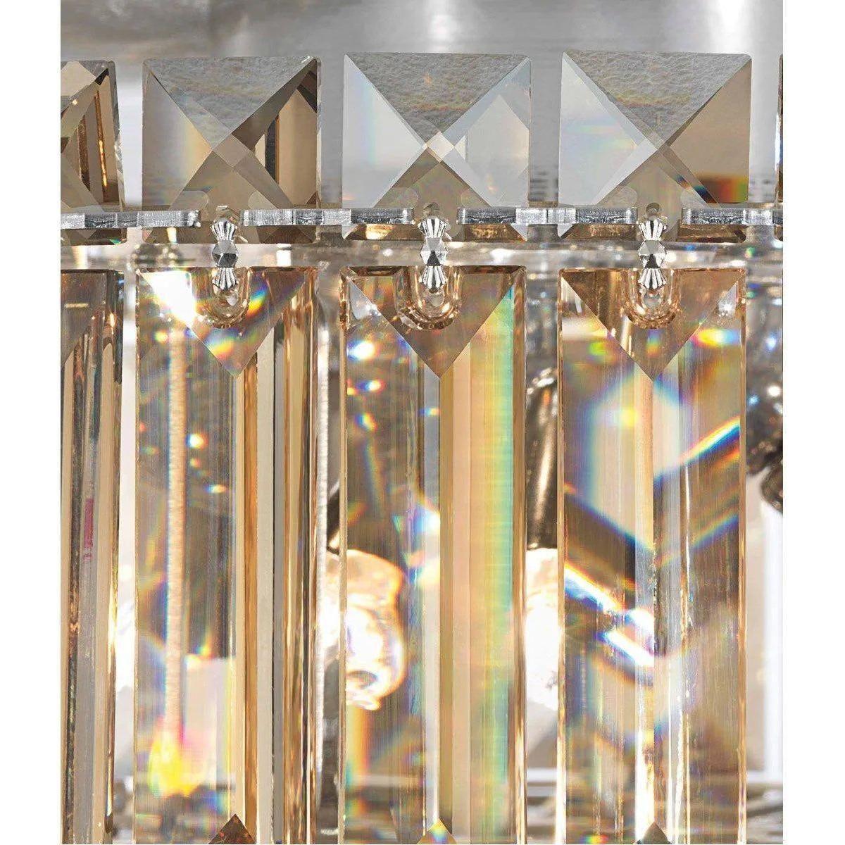 Schonbek 1870 - Plaza Semi Flush - 6694GS - Canada Light Shop