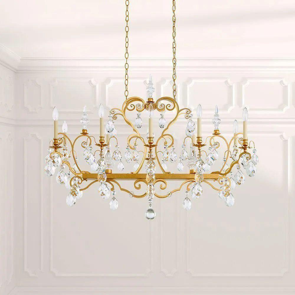 Schonbek 1870 - Renaissance Linear Chandelier - 3795N-22H - Canada Light Shop