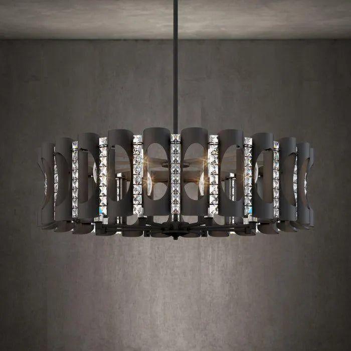 Schonbek 1870 - Twilight Pendant - MR1008N-BK1H - Canada Light Shop