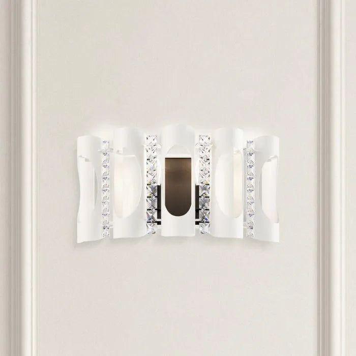 Schonbek 1870 - Twilight Wall Sconce - MR1002N-WH1H - Canada Light Shop