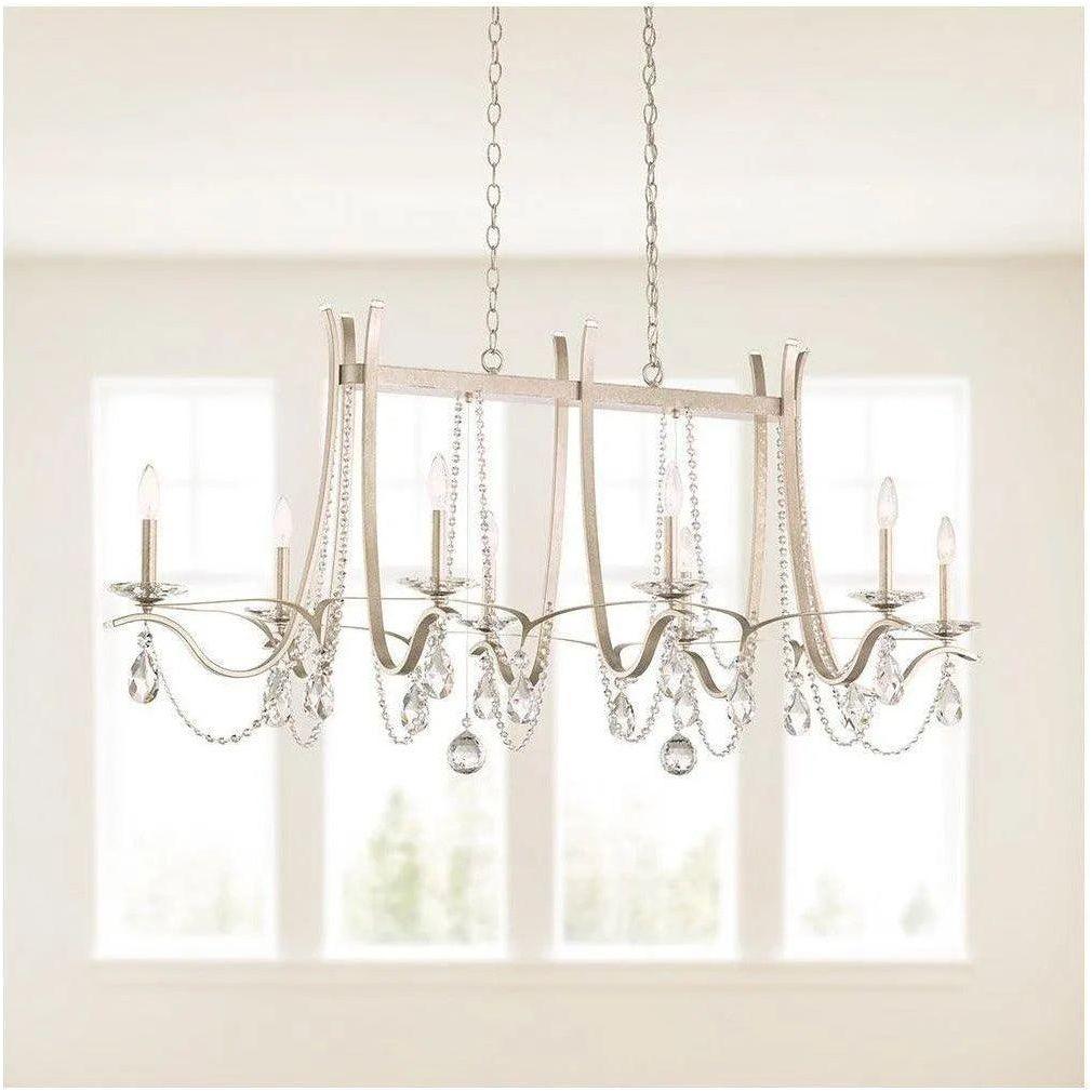 Schonbek 1870 - Vesca Linear Chandelier - VA8435N-26S - Canada Light Shop
