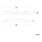 Schonbek Beyond - Aberdeen LED Bath Vanity & Wall Light - BWS78228-BK - Canada Light Shop