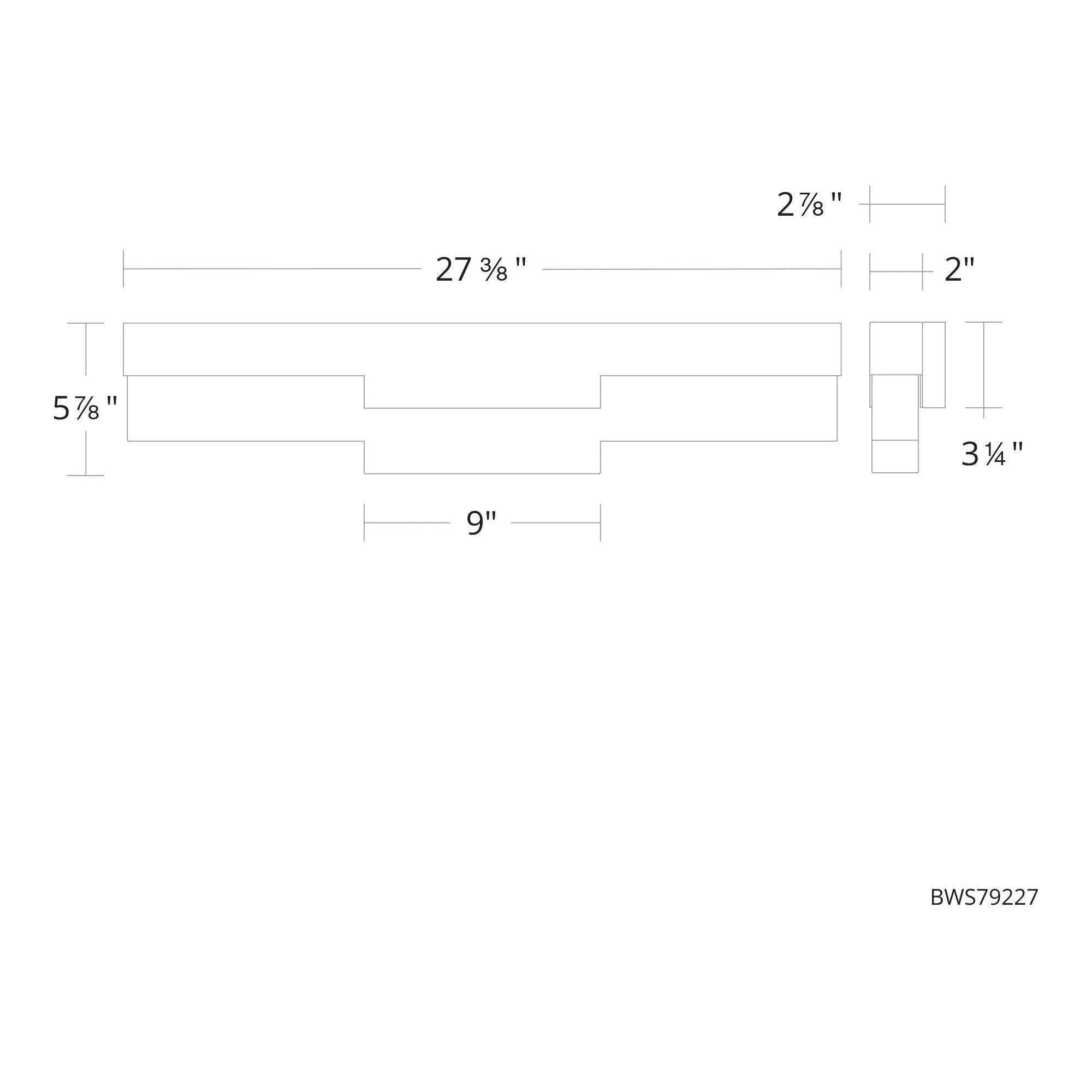 Schonbek Beyond - Chandler LED Bath Vanity & Wall Light - BWS79227-BK - Canada Light Shop