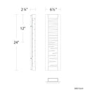 Schonbek Beyond - Echelon LED Wall Sconce - BWS10218-BK - Canada Light Shop