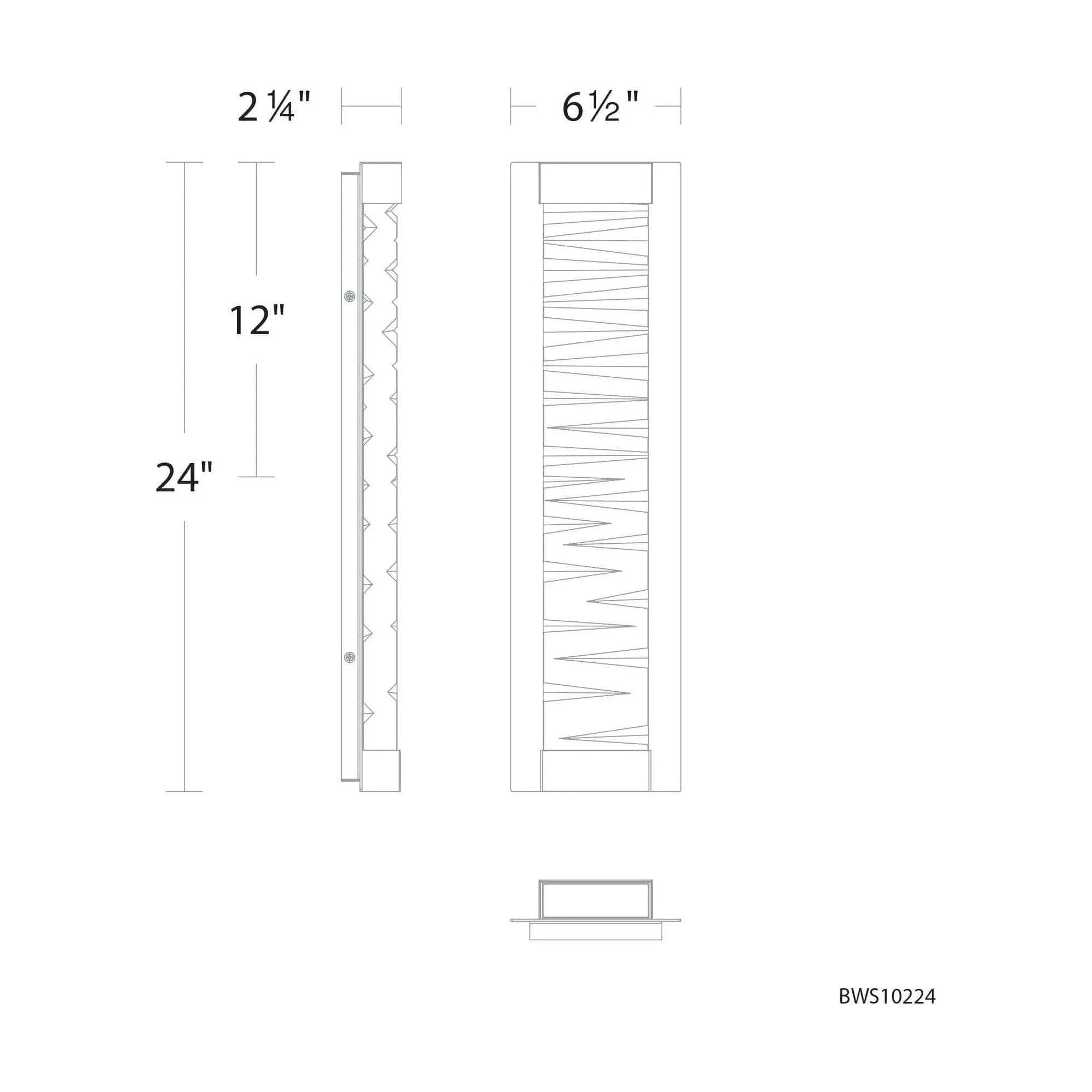 Schonbek Beyond - Echelon LED Wall Sconce - BWS10218-BK - Canada Light Shop