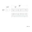 Schonbek Beyond - Guild LED Bath Vanity & Wall Light - BWS11226-BK - Canada Light Shop