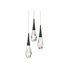 Schonbek Beyond - Hibiscus 3 Light LED Multi-Light Pendant - BPD21203-BK - Canada Light Shop
