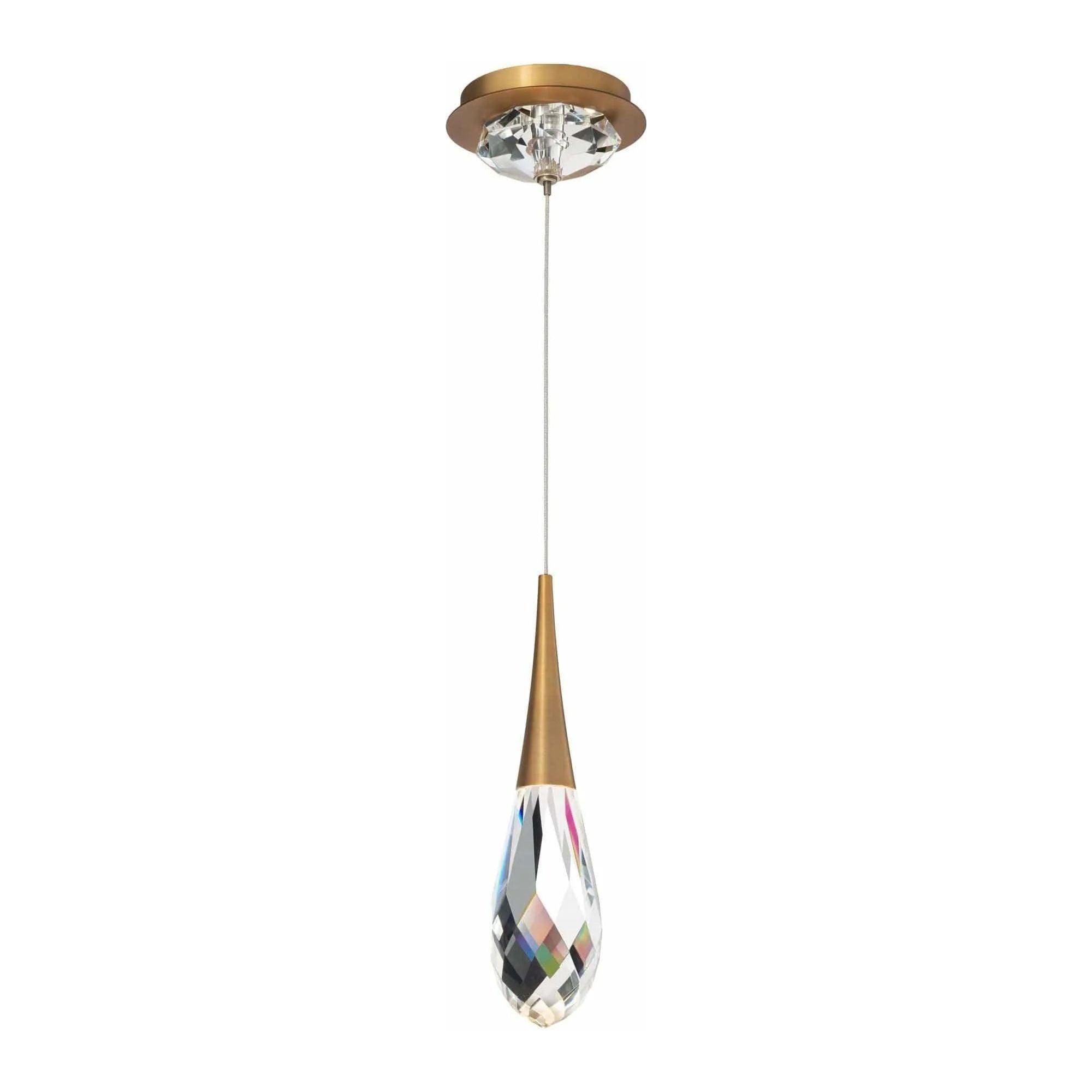 Schonbek Beyond - Hibiscus LED Mini Pendant - BPD21213-AB - Canada Light Shop