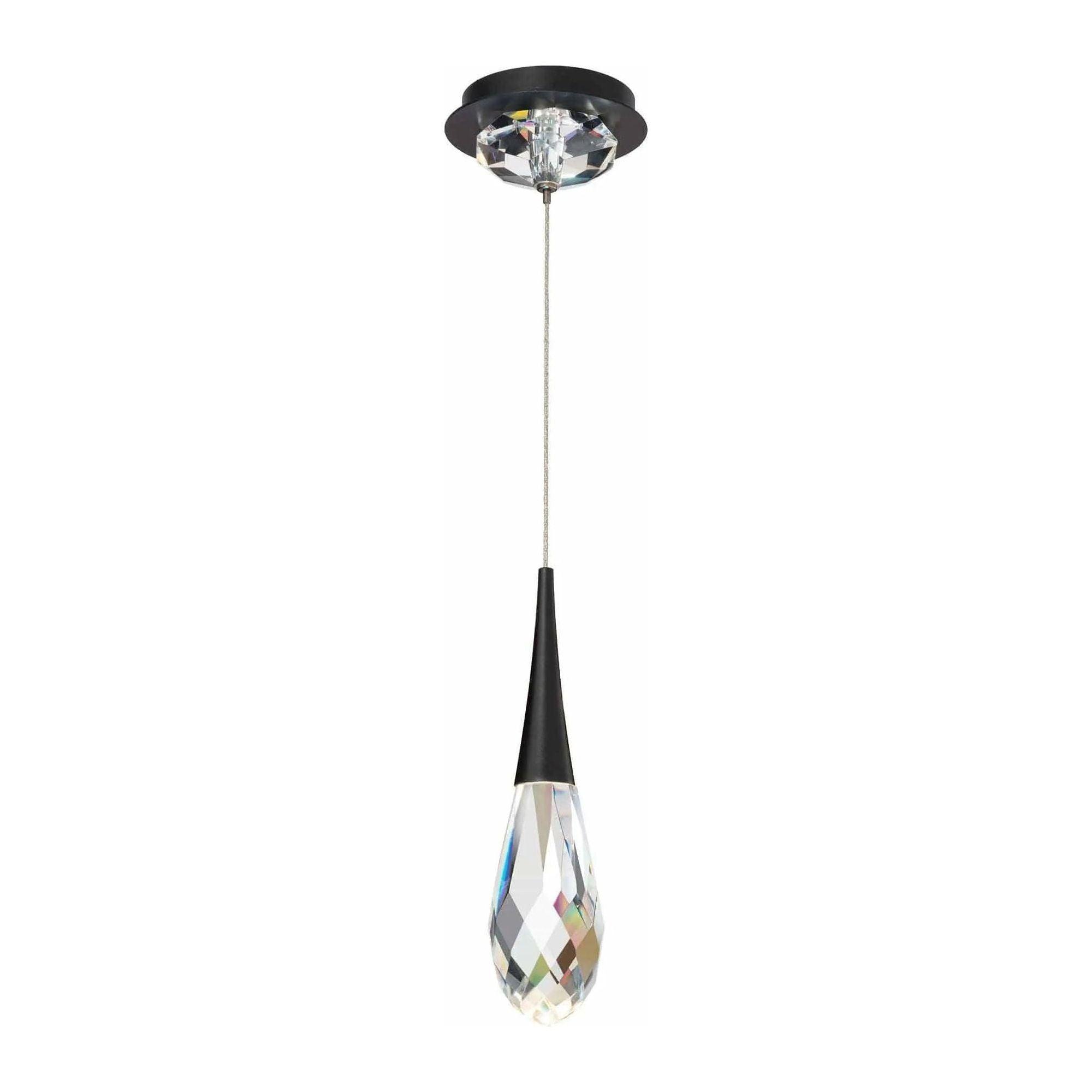 Schonbek Beyond - Hibiscus LED Mini Pendant - BPD21213-BK - Canada Light Shop