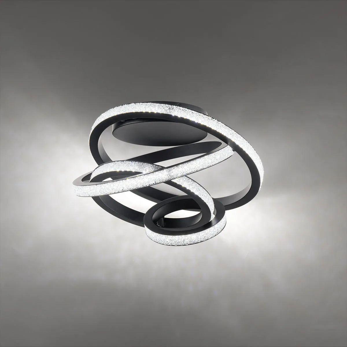 Schonbek Beyond - Jangle LED Flush Mount - BFM64418-BK - Canada Light Shop