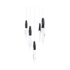 Schonbek Beyond - Kindjal 5 Light LED Multi-Light Pendant - BPD13205-BK - Canada Light Shop
