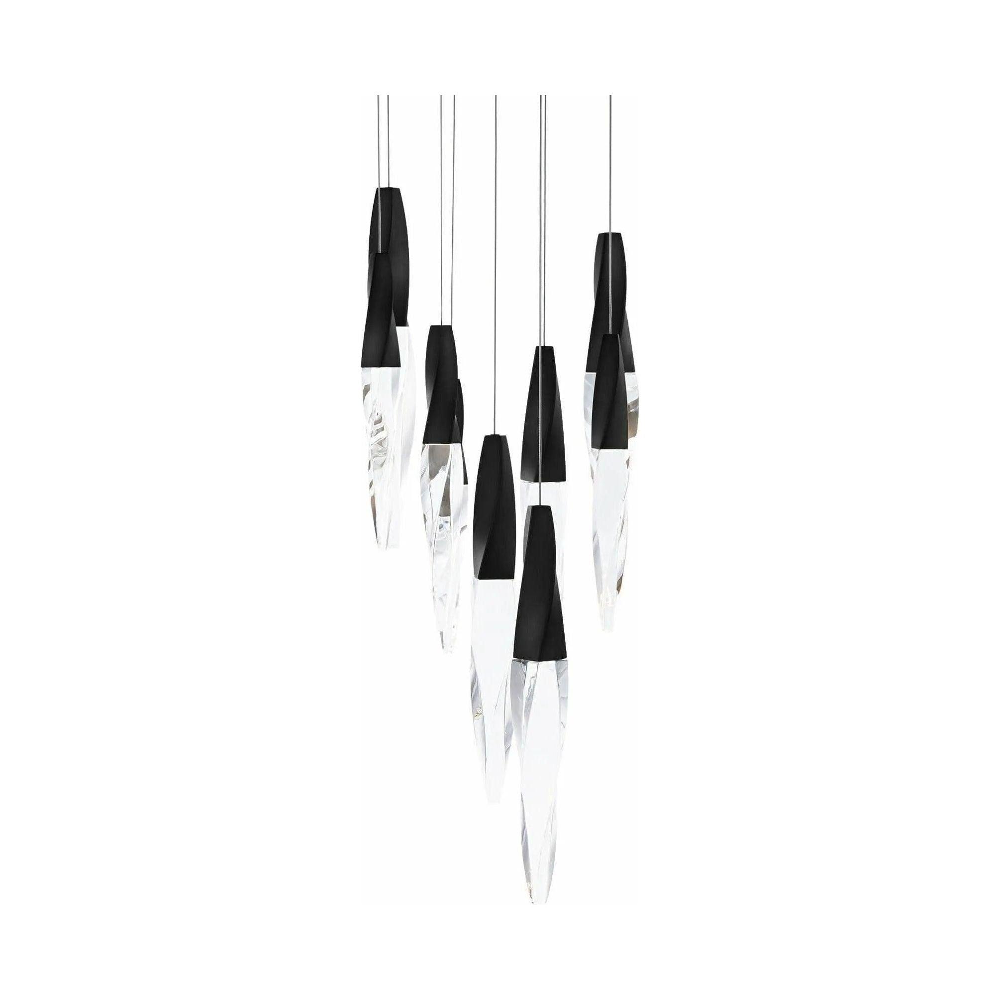 Schonbek Beyond - Kindjal 9 Light LED Multi-Light Pendant - BPD13209-BK - Canada Light Shop