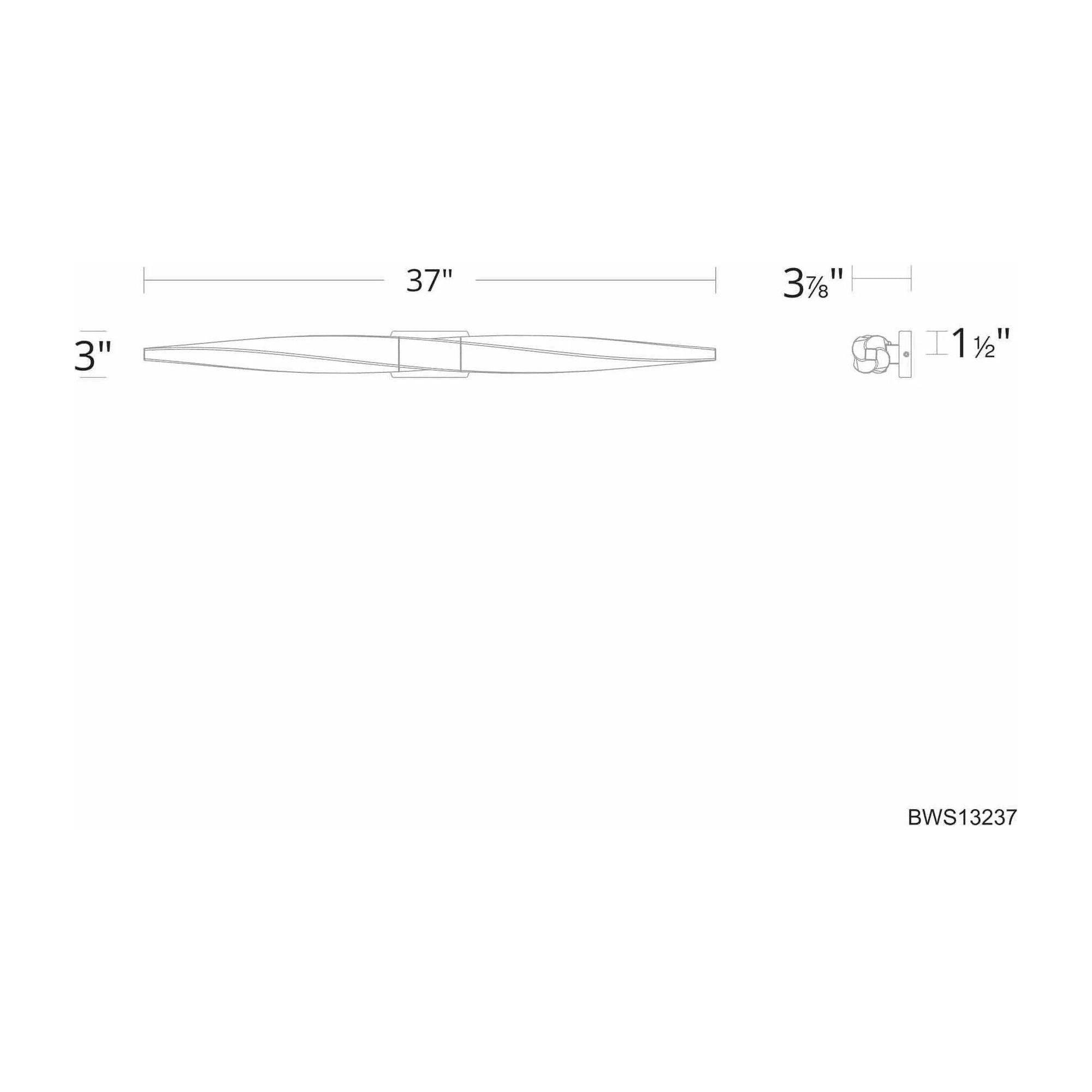 Schonbek Beyond - Kindjal LED Bath Vanity & Wall Light - BWS13227-AB - Canada Light Shop