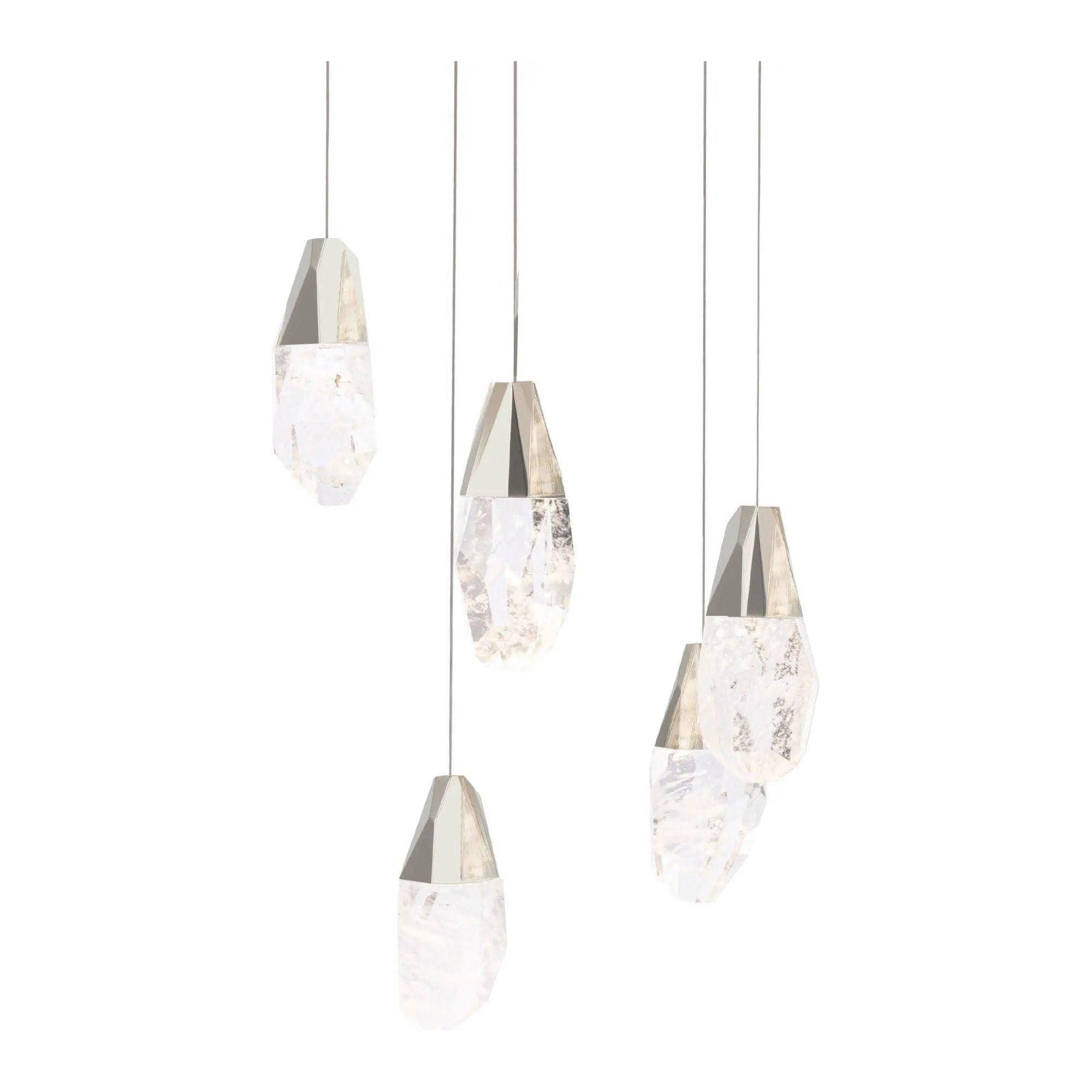 Schonbek Beyond - Martini 5 Light LED Multi-Light Pendant - BPD20205OH-PN - Canada Light Shop