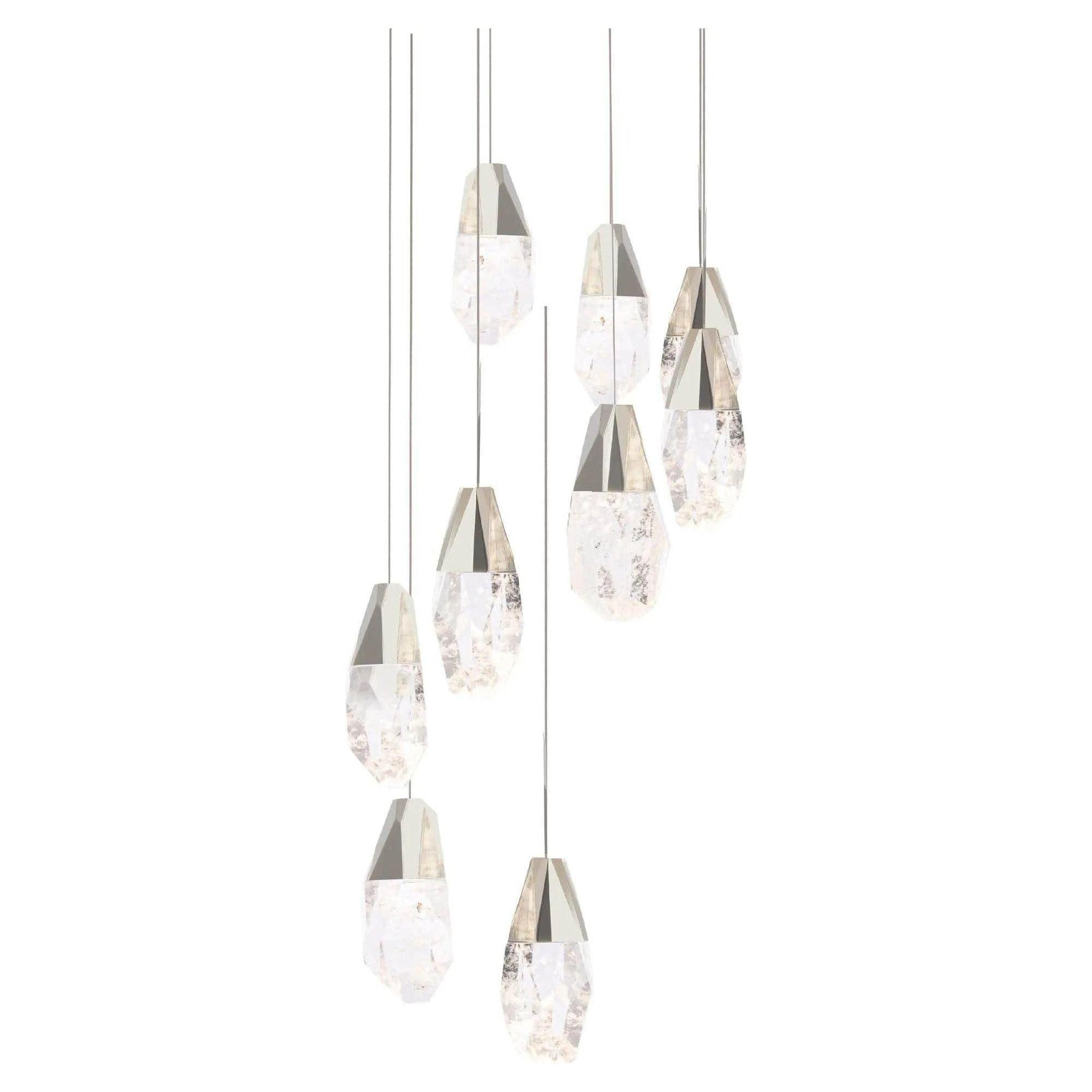 Schonbek Beyond - Martini 9 Light LED Multi-Light Pendant - BPD20209OH-PN - Canada Light Shop