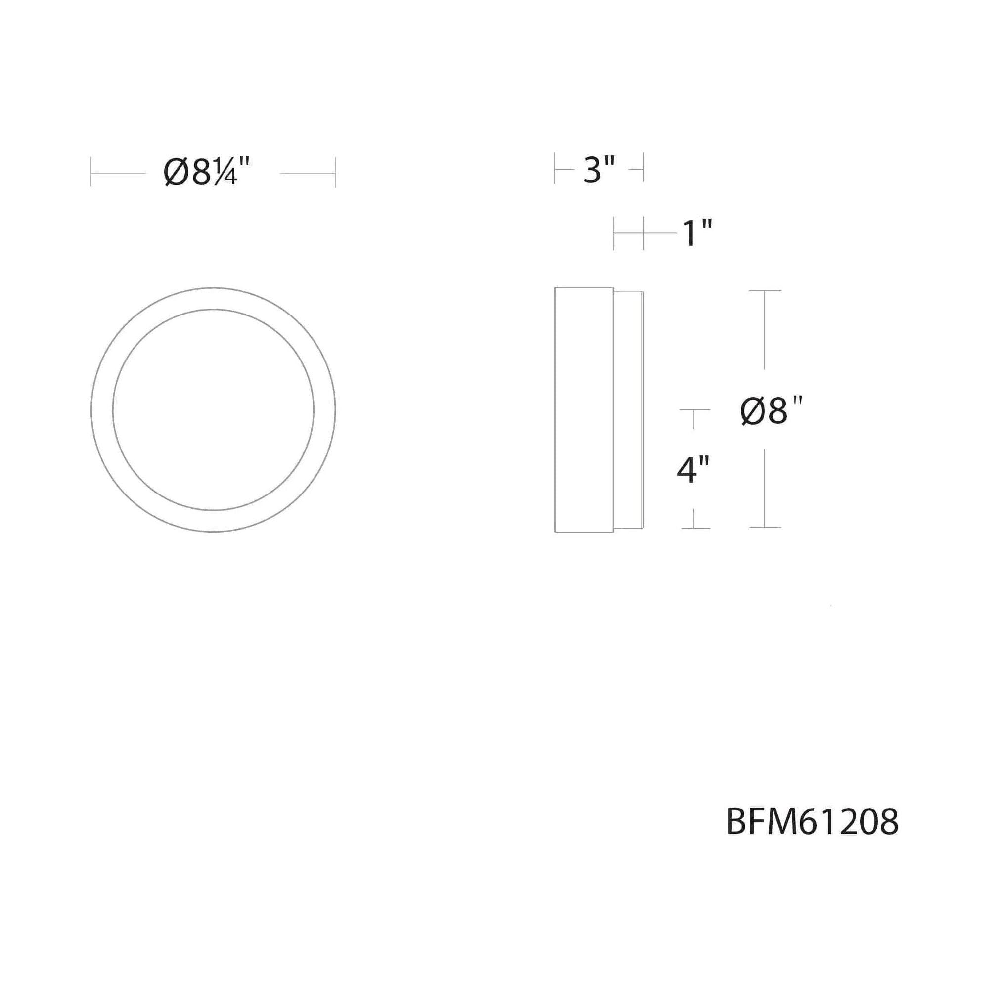 Schonbek Beyond - Melange LED Flush Mount - BFM61208-AB - Canada Light Shop