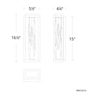 Schonbek Beyond - Mirage LED Wall Sconce - BWS16216-BK - Canada Light Shop