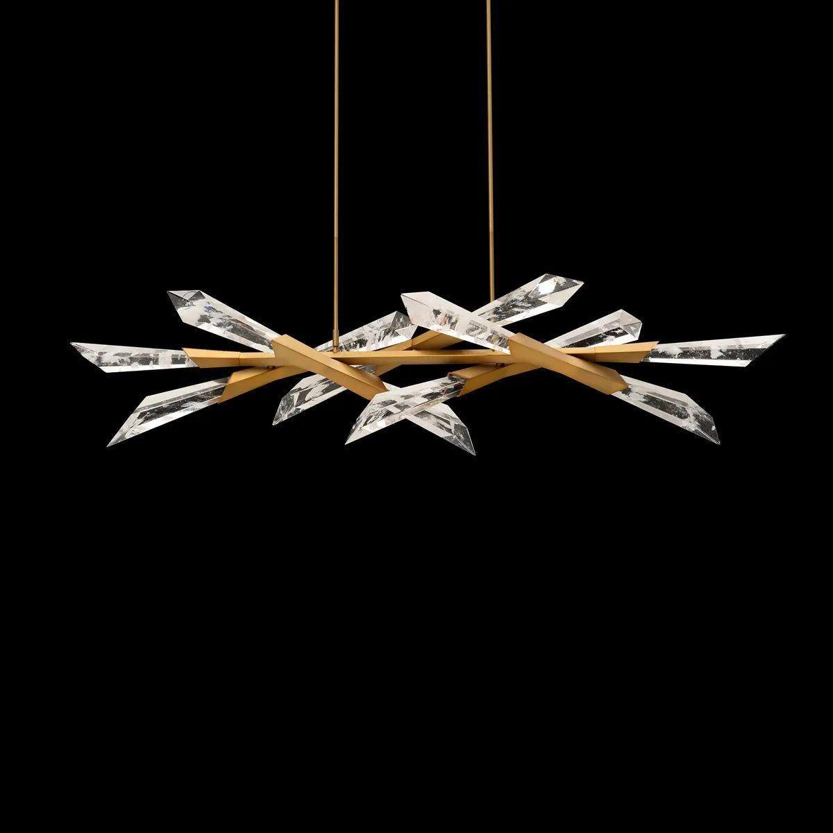 Schonbek Beyond - Solitude LED Linear Pendant - BPD31460-AB - Canada Light Shop