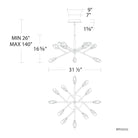 Schonbek Beyond - Synapse LED Pendant - BPD32232-AB - Canada Light Shop