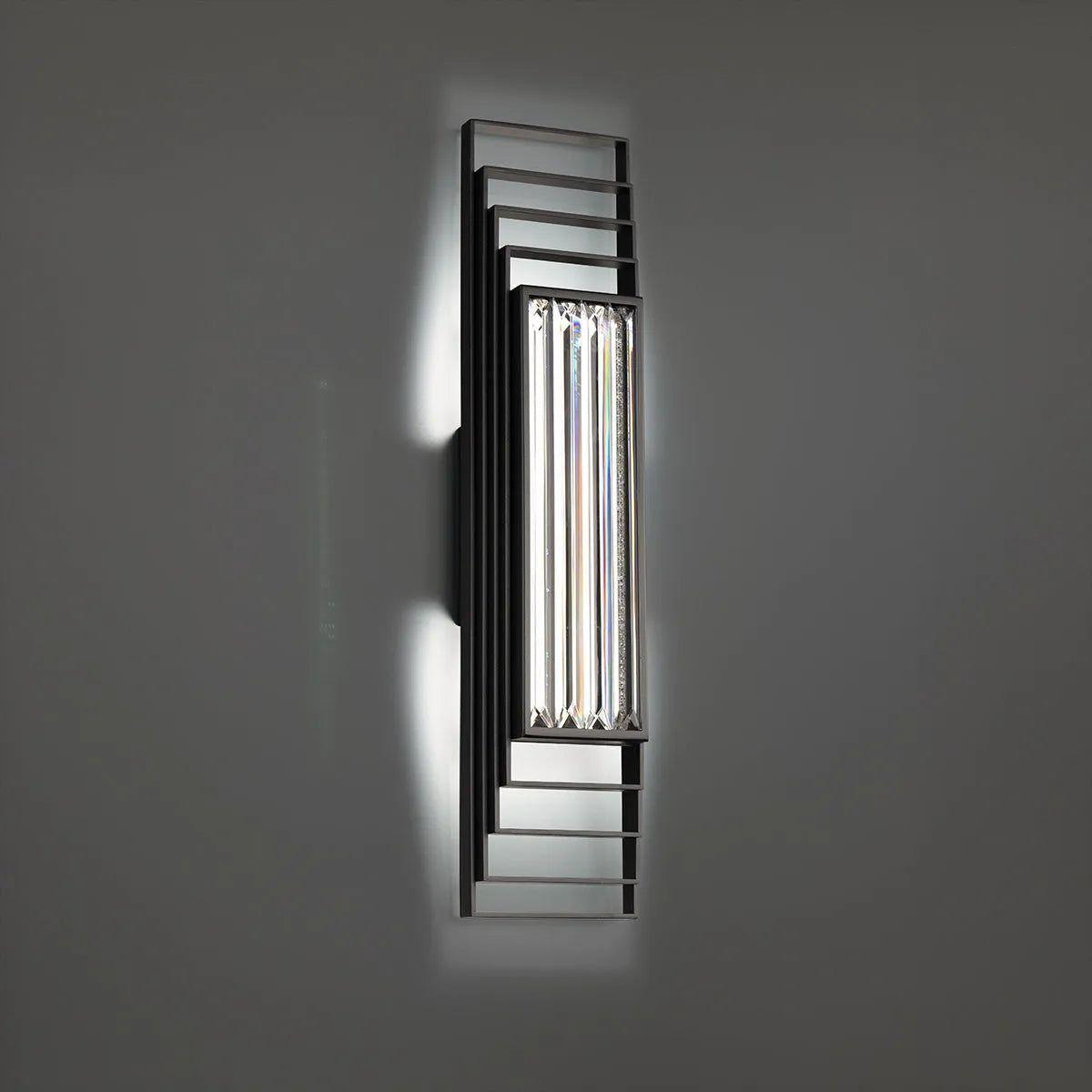 Schonbek Beyond - Terrace LED Wall Sconce - BWS62424-BK - Canada Light Shop