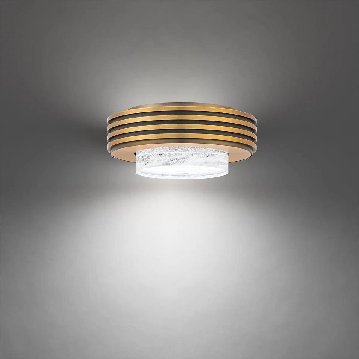 Schonbek Beyond - Zircle LED Flush Mount - BFM82408-AB - Canada Light Shop