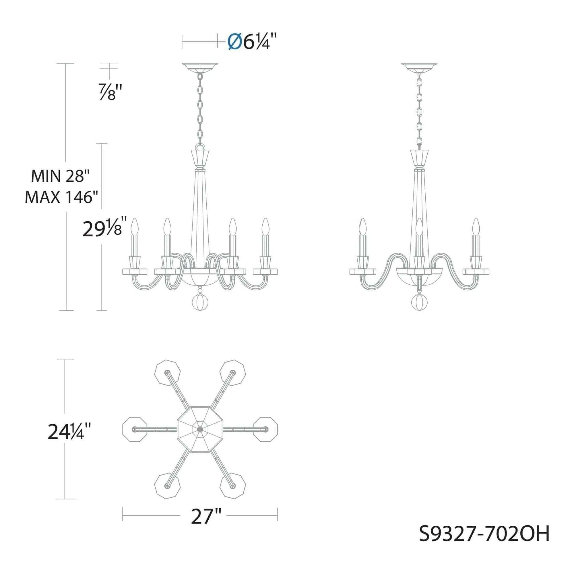 Schonbek Signature - Amadeus Chandelier - S9327-51OH - Canada Light Shop