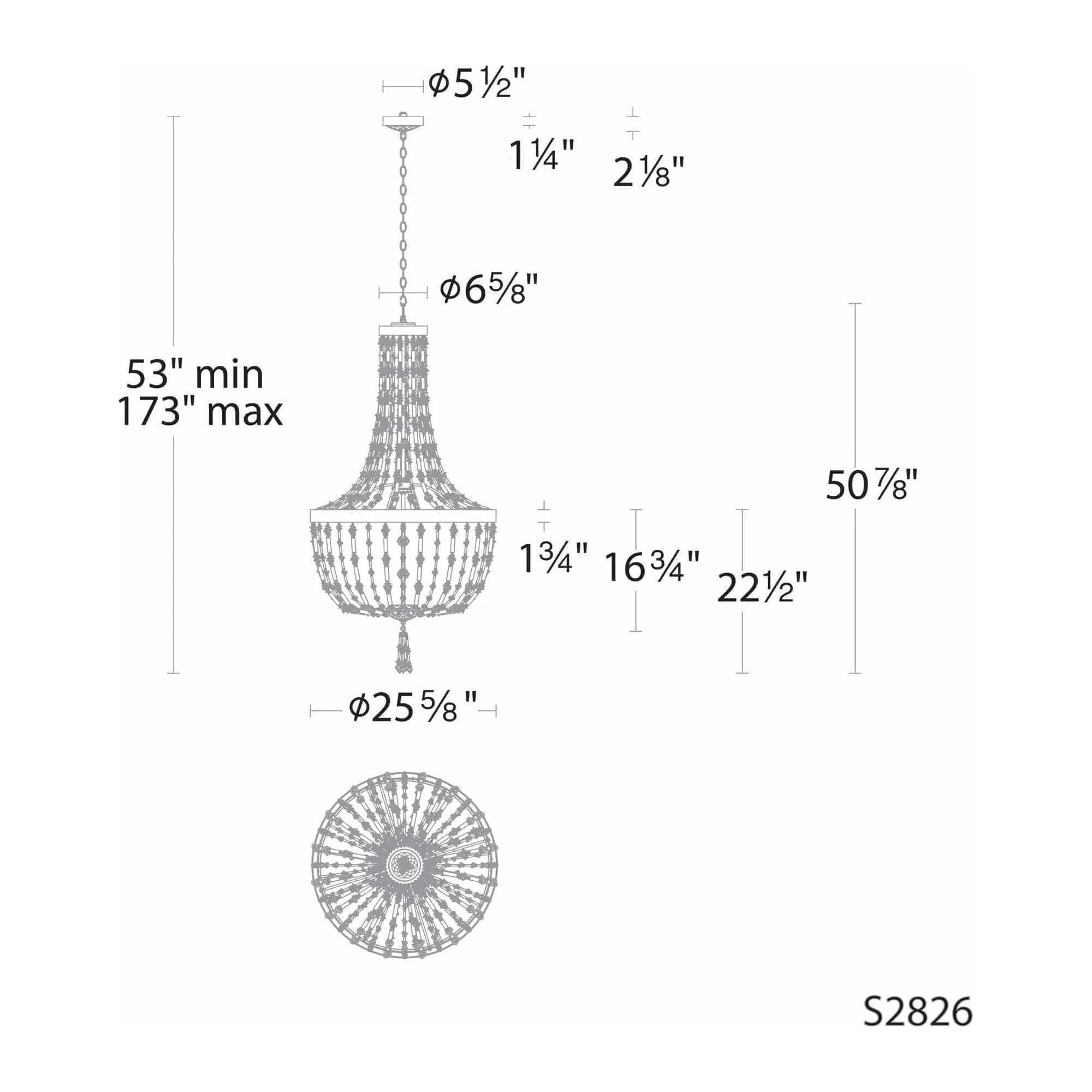 Schonbek Signature - Bali Pendant - S2816-51O - Canada Light Shop