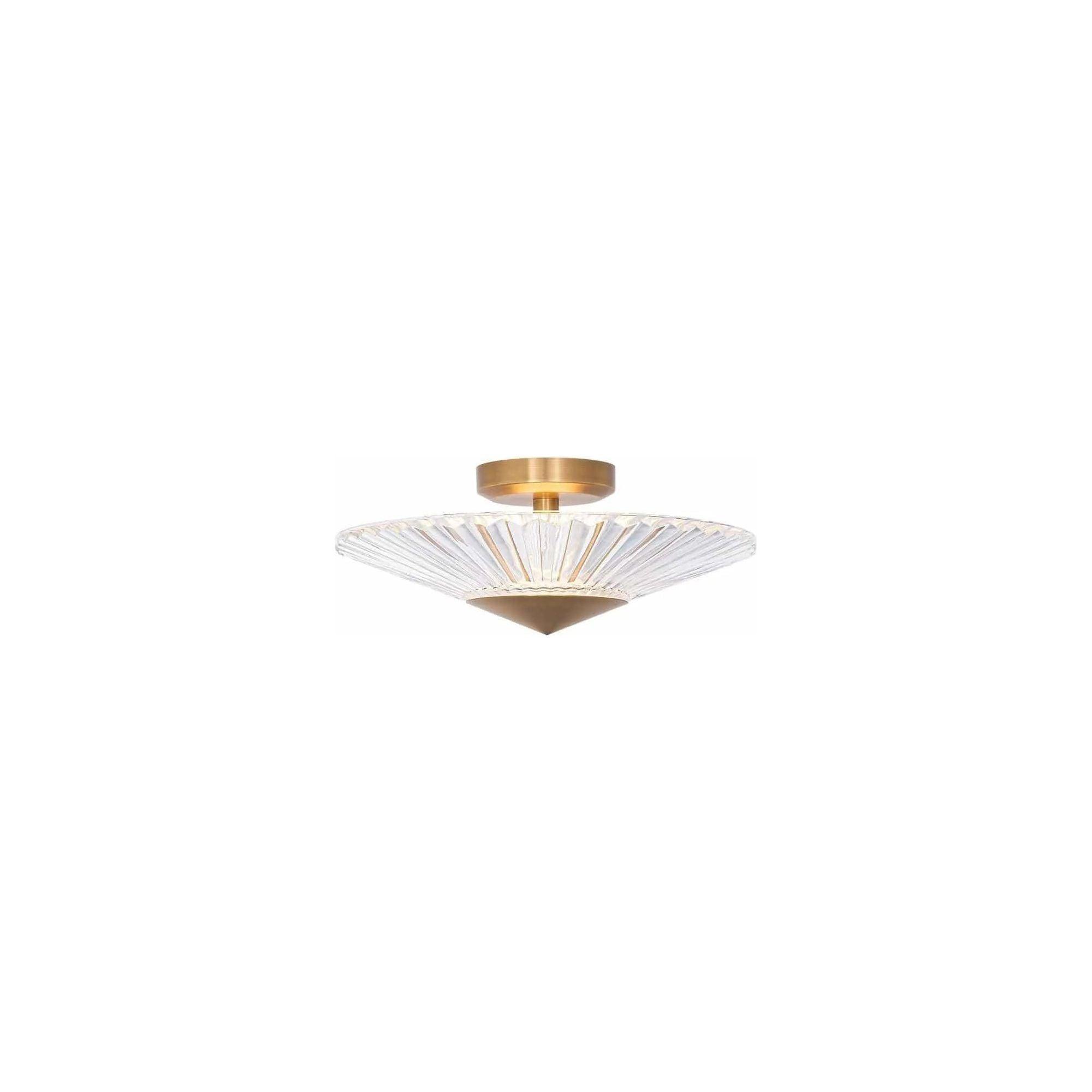 Schonbek Signature - Origami Semi-Flush Mount - S7216-700H - Canada Light Shop