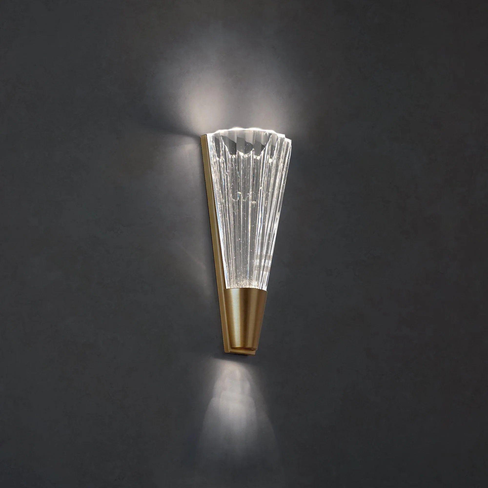 Schonbek Signature - Origami Wall Sconce - S7214-700H - Canada Light Shop