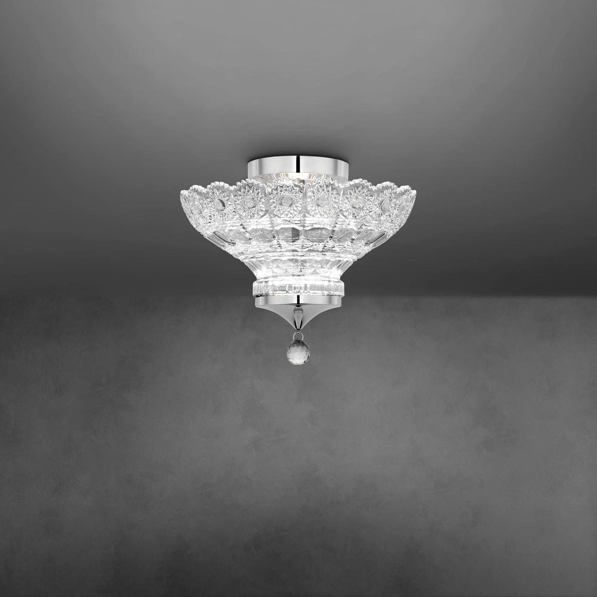 Schonbek Signature - Sterling Semi-Flush Mount - S2912-702H - Canada Light Shop
