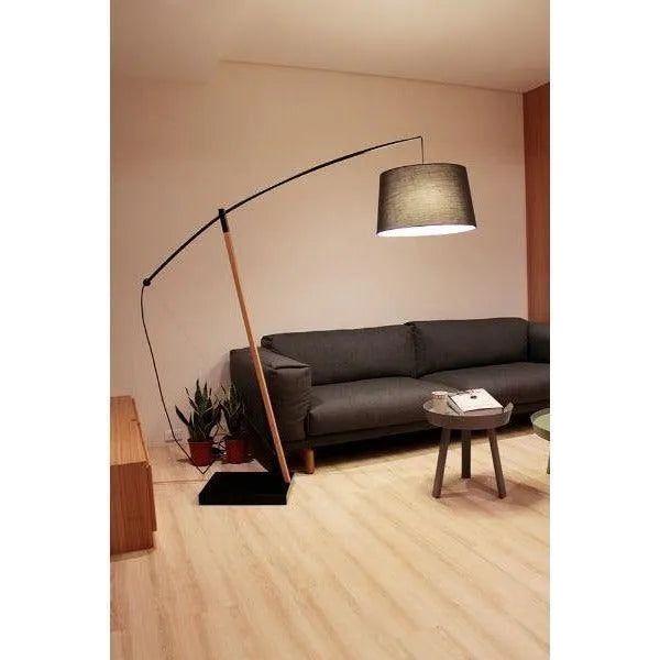 Seed Design - Archer Mega Floor Lamp - SQ-603FLR-BK - Canada Light Shop