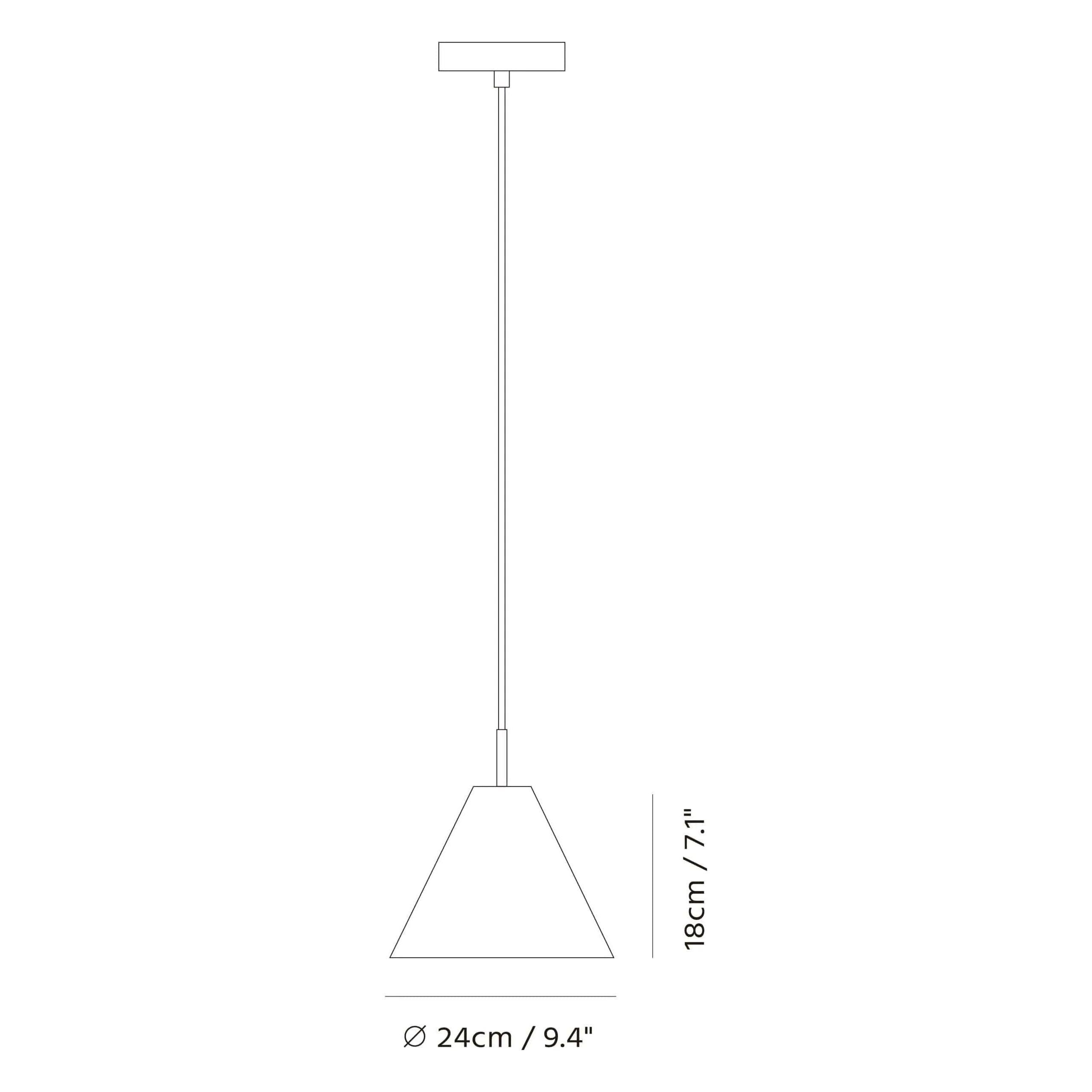 Seed Design - Castle Cone Pendant Light - SQ-185CP - Canada Light Shop