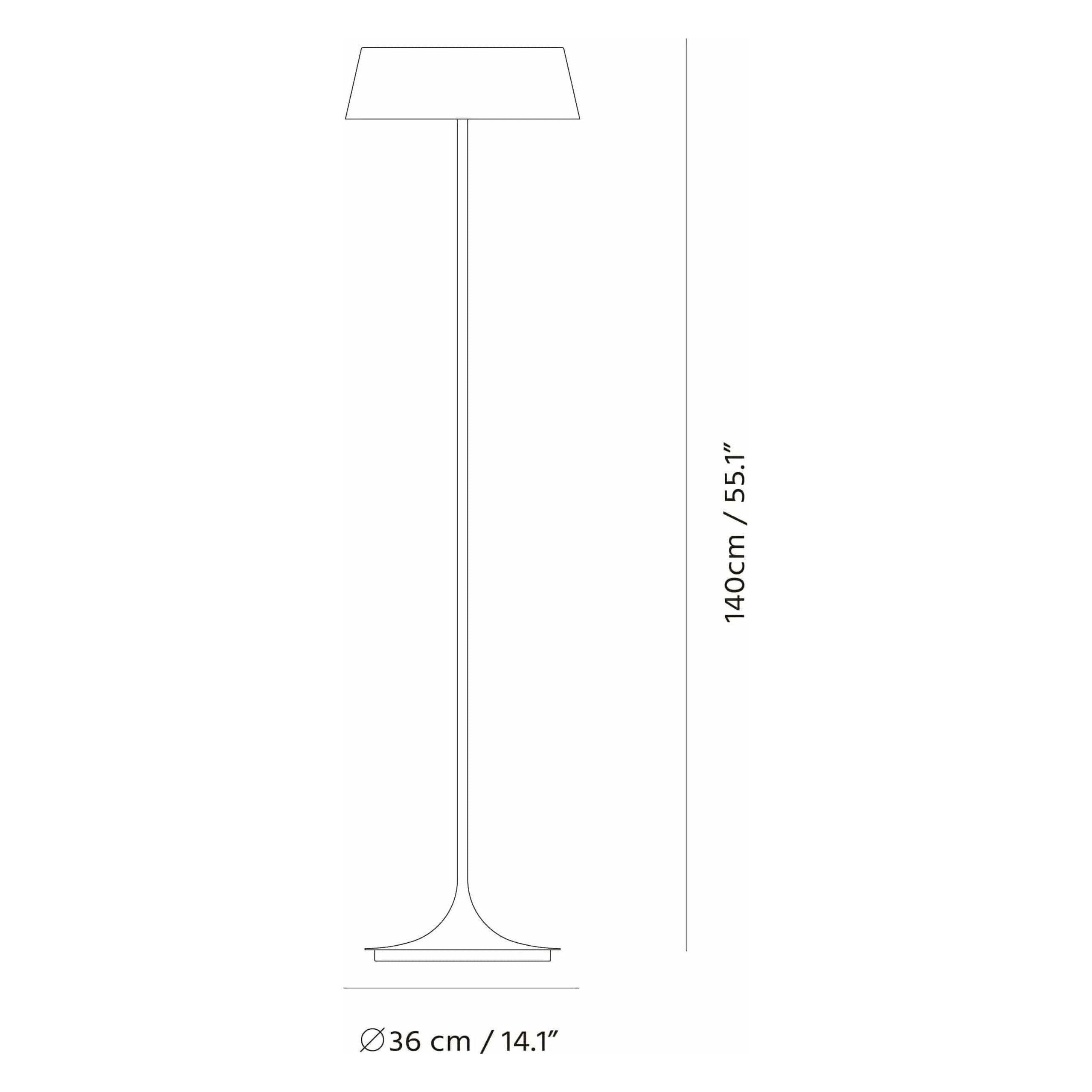 Seed Design - China Floor Lamp - SQ-6350MF-BK - Canada Light Shop