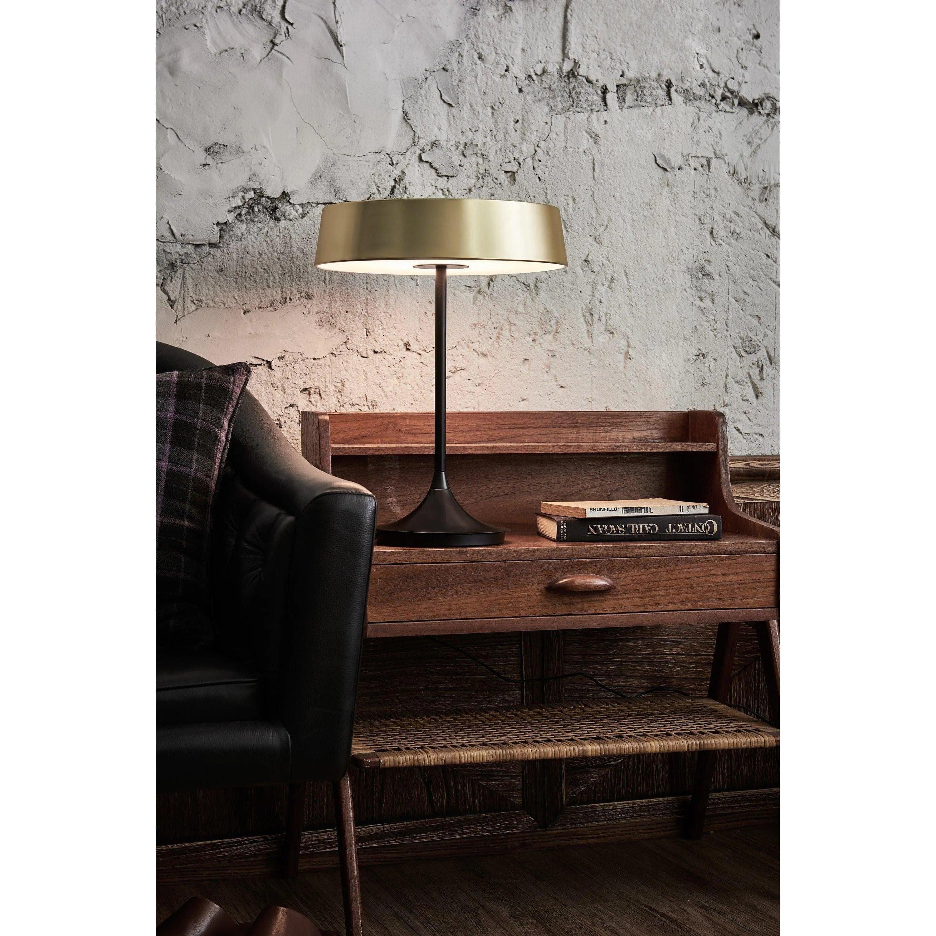 Seed Design - China LED Table Lamp - SLD-6354MDJ-BRS - Canada Light Shop