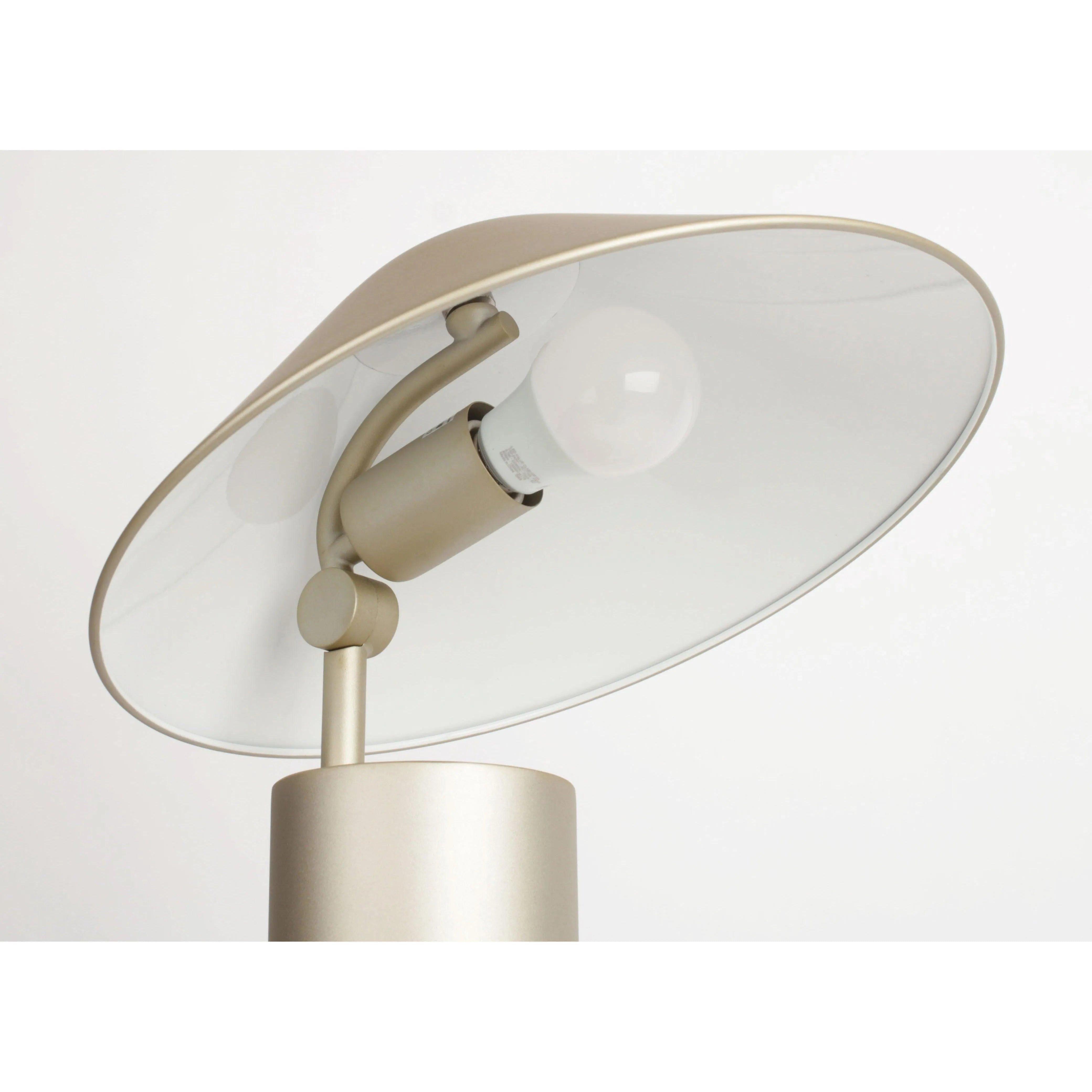 Seed Design - Damo Table Simple Lamp - SQ-339MDRS-BK - Canada Light Shop