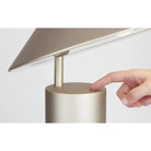 Seed Design - Damo Table Simple Lamp - SQ-339MDRS-BK - Canada Light Shop