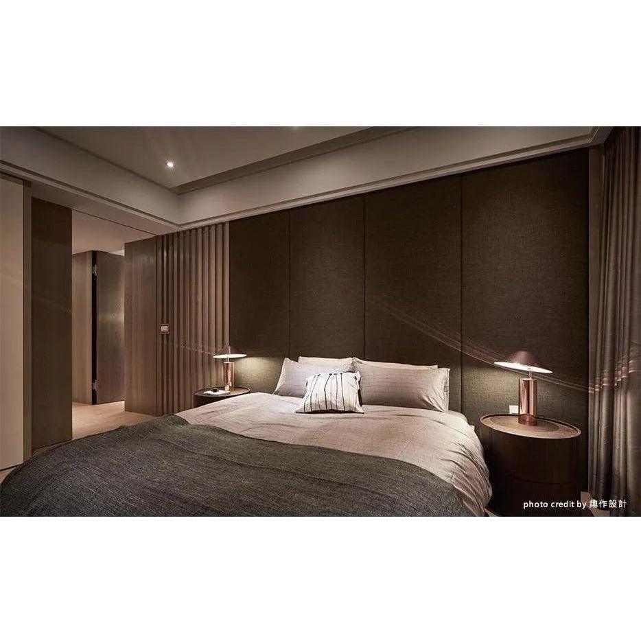 Seed Design - Damo Table Simple Lamp - SQ-339MDRS-BK - Canada Light Shop