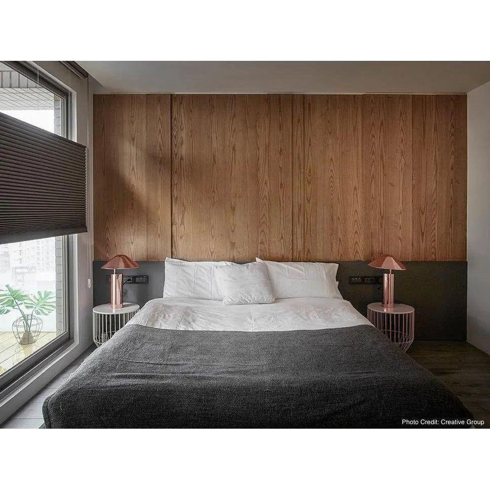 Seed Design - Damo Table Simple Lamp - SQ-339MDRS-BK - Canada Light Shop