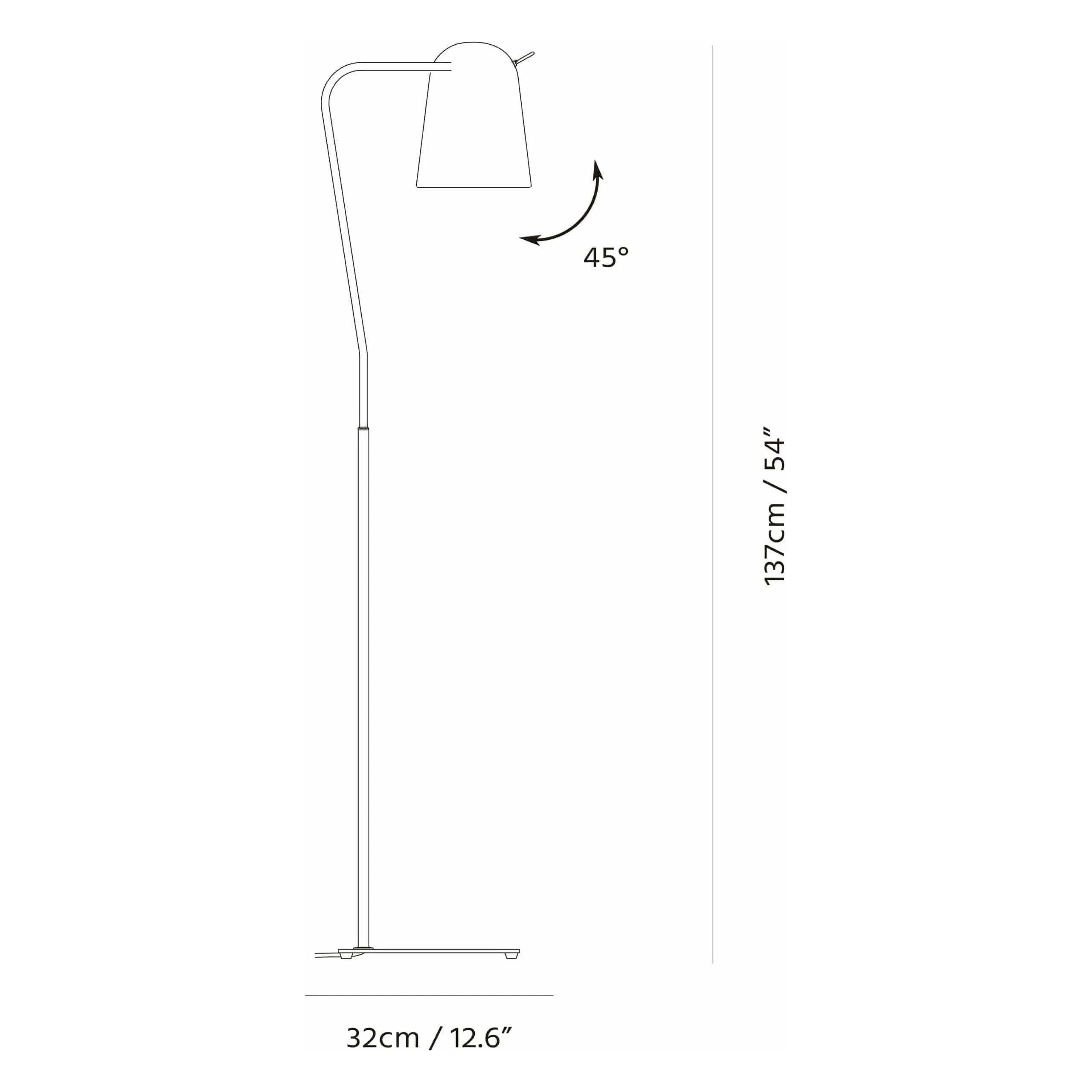 Seed Design - Dodo Floor Lamp - SQ-218FR-BK - Canada Light Shop