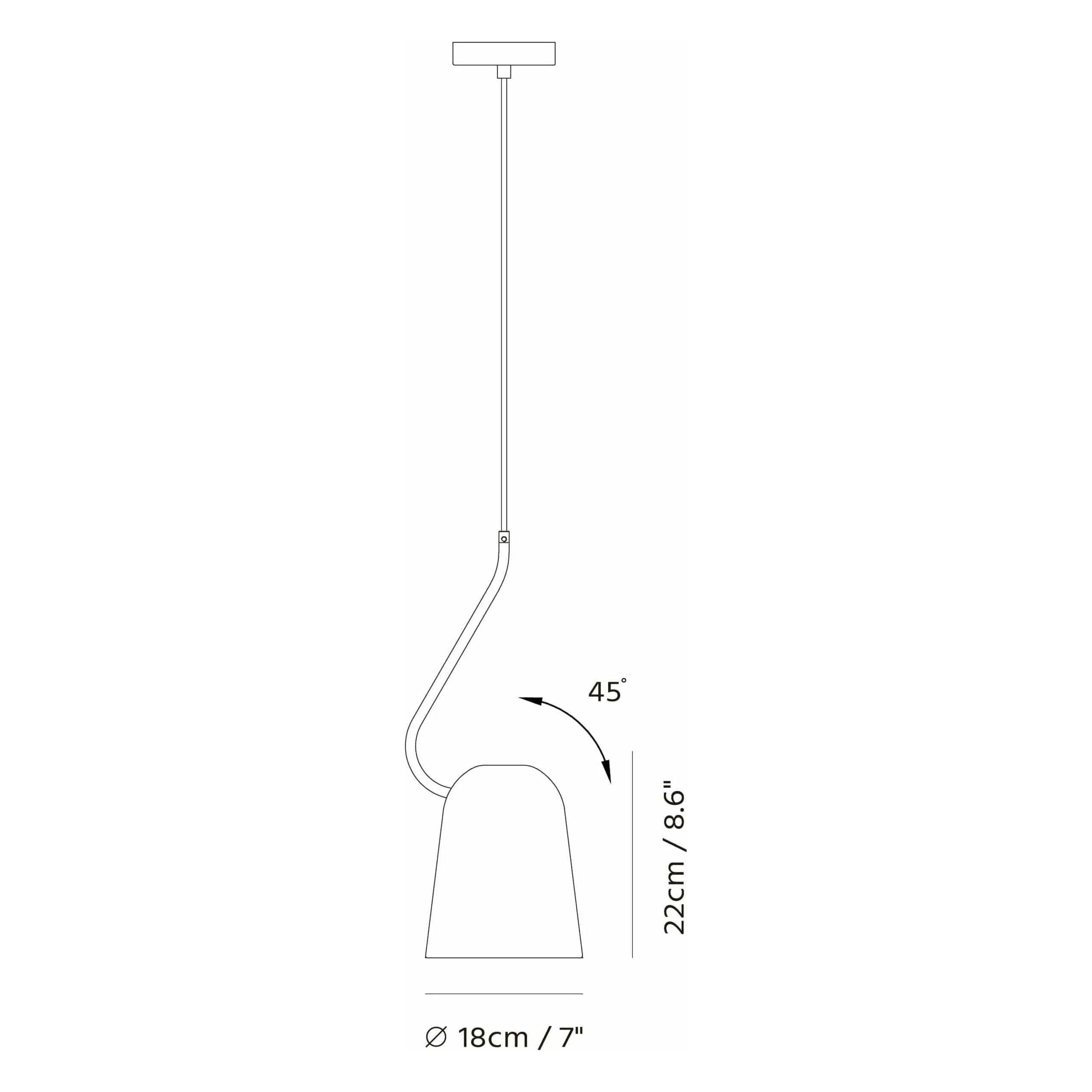 Seed Design - Dodo Pendant Light - SQ-218PS-BK - Canada Light Shop