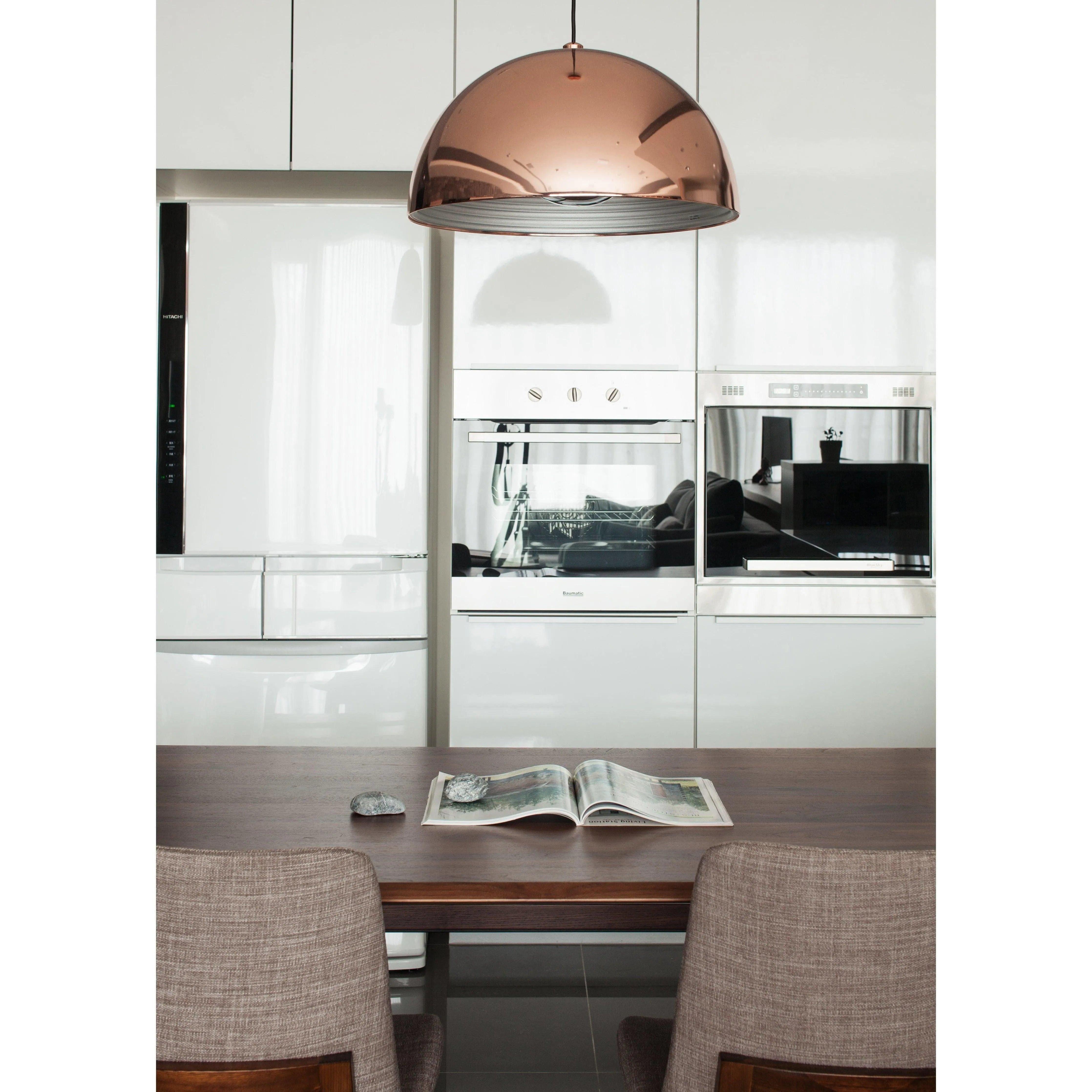 Seed Design - Dome Pendant Light - SQ-360MP-BK - Canada Light Shop