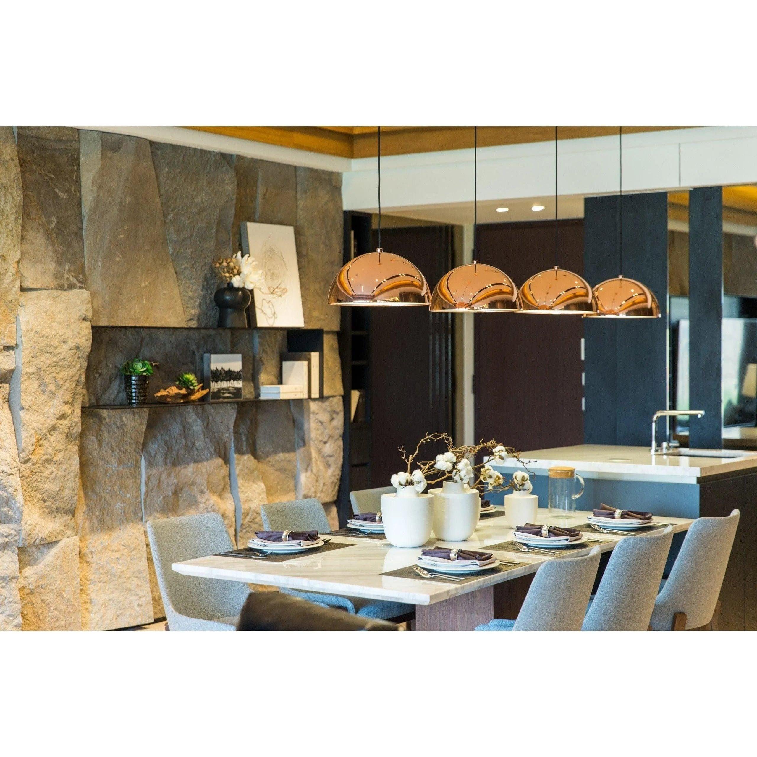 Seed Design - Dome Pendant Light - SQ-360MP-BK - Canada Light Shop