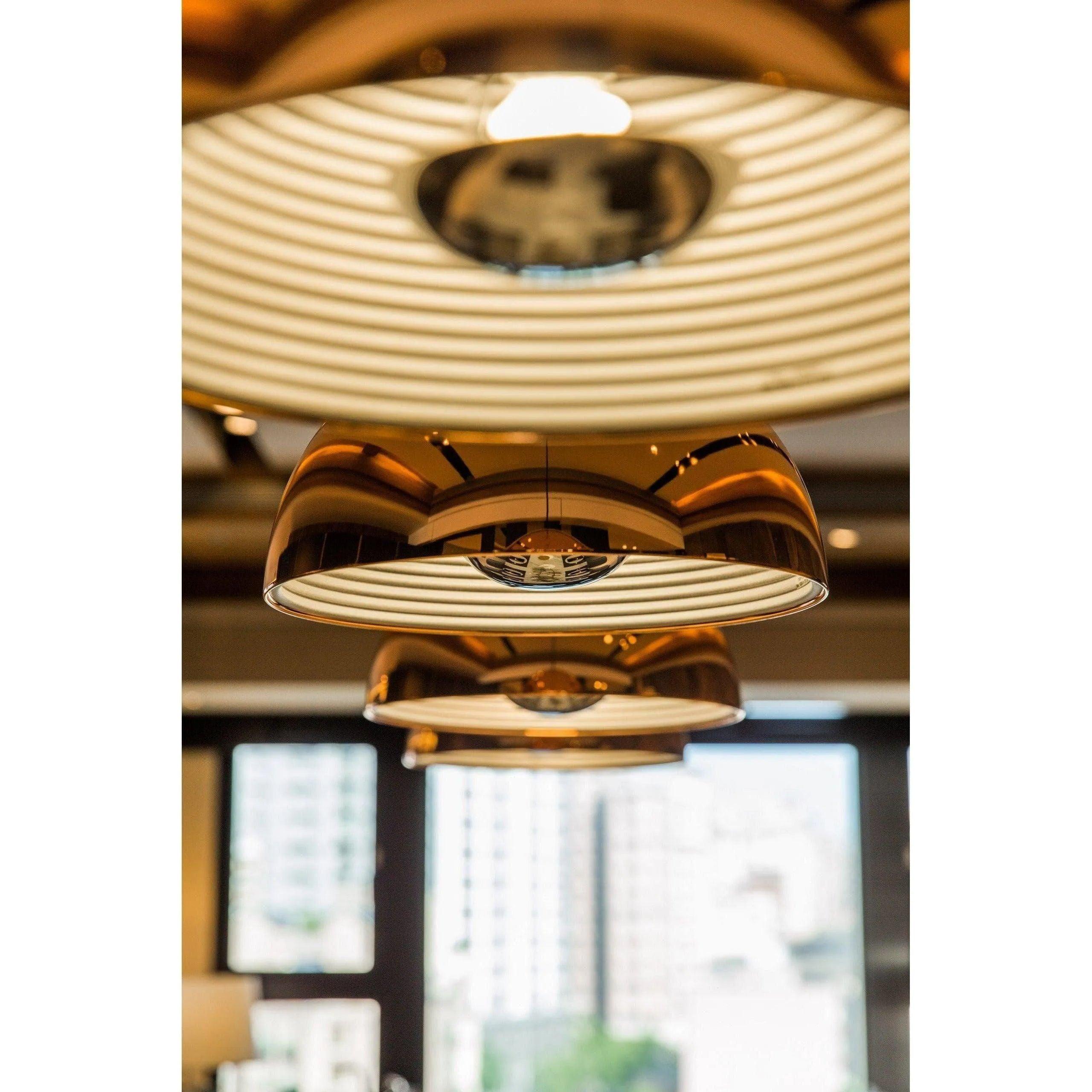 Seed Design - Dome Pendant Light - SQ-360MP-BK - Canada Light Shop