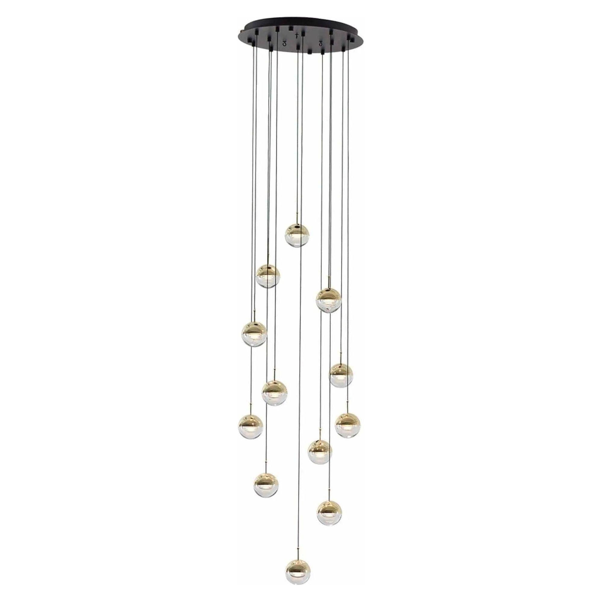 Seed Design - Dora Pendant Light 12 - SLD-1010P12-BRS - Canada Light Shop