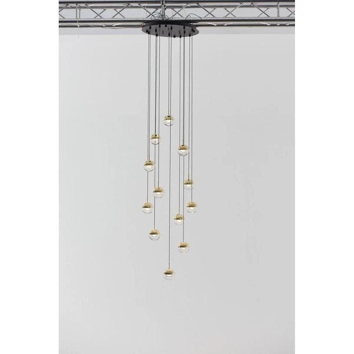 Seed Design - Dora Pendant Light 12 - SLD-1010P12-CPR - Canada Light Shop