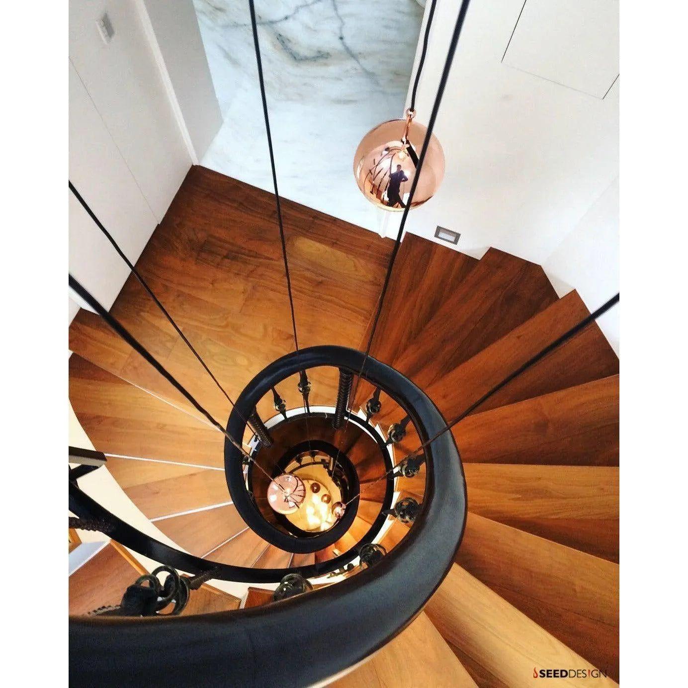 Seed Design - Dora Pendant Light 12 - SLD-1010P12-CPR - Canada Light Shop