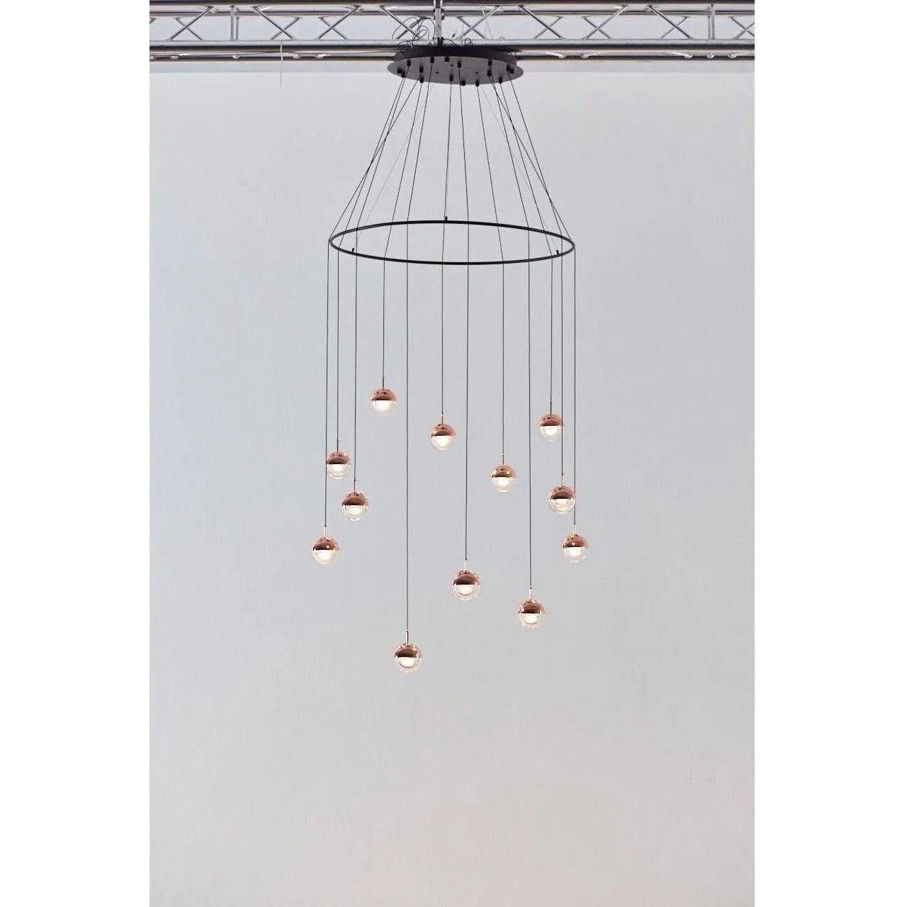 Seed Design - Dora Pendant Light 12 With Ring - SLD-1010PC12-CPR - Canada Light Shop