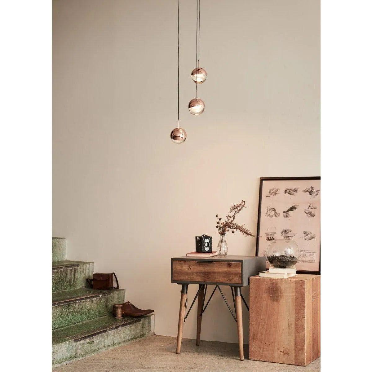 Seed Design - Dora Pendant Light 3 - SLD-1010P3-CPR - Canada Light Shop